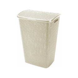 Curver - 216582 Mystyle Basket De Clothes, 43x33x60 Centimeter, White Vintage