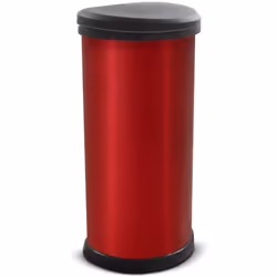 Descrizione L'innovativa gamma di contenitori Deco Curver sembra un cestino di metallo, ma poiché sono realizzati in resina n ...