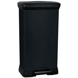 Deco bin 50L Cestino per pedali, 39 x 29 x 73 cm, nero (187178) - Curver