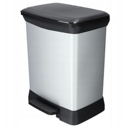 Pattumiera Curver in metallo con pedale 30 l
