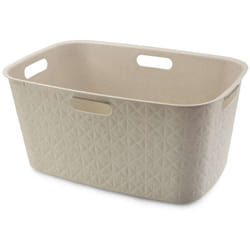 Cesta portabiancheria Softex gesso Keter