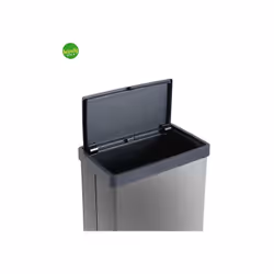 Pattumiera Verto prodotta dal brand Keter. Pattumiera alta verto pearl grey da 54 litri con piedini, perfetta per arredare co ...