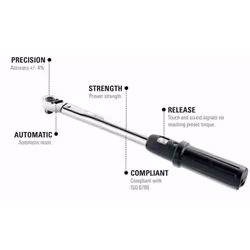 Expert Chiave dinamometrica 1/4'' 5-25Nm