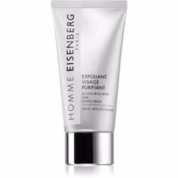 Pelle perfettamente pulita e liscia? Lo scrub detergente Eisenberg Homme contiene microparticelle di rocce vulcaniche grazie  ...