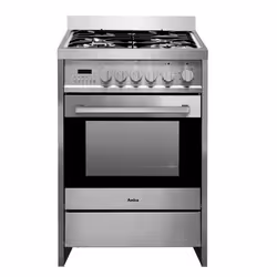 Amica ACME2005X, Cucina, Acciaio inox, Pulsanti, Manopola, Acciaio inox, Frontale, Gas