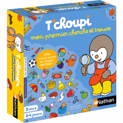 T'choupi Mon premier cherche et trouve, Gioco da tavolo, Famiglia, 2 anno/i, 15 min, 10 min