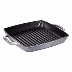 Staub 40511-684-0, Rettangolare, Bistecchiera, Nero, Grigio, Smaltato, 240 °C, Ghisa
