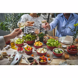 Staub Ceramique Set di ciotole 0,7 L Rotondo Ceramica Rosso 4 pz - Vista aggiuntiva 5