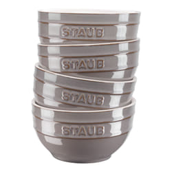 Staub Ceramique stampino 700 ml Grigio Rotondo