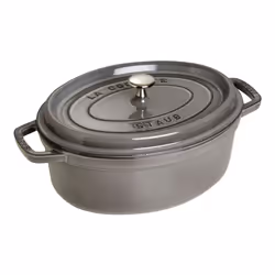 Staub 40509-317-0, 4,2 L, Grigio, Ghisa, Smaltato, Ceramica, Gas, Alogena, Induzione, 260 °C