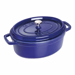 Staub 40510-288-0, 4,2 L, Blu, Ghisa, Smaltato, Ceramica, Gas, Alogena, Induzione, 260 °C