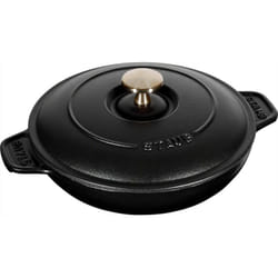 Staub - 1332025 Piatto da Forno, Nero, 20 cm