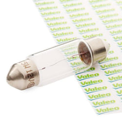 VALEO 032217 Lampade 12 5 C5W ESSENTIAL SV8.5 FIAT: 500 Hatchback, Panda II Hatchback, Cinquecento, VOLKSWAGEN: Touareg I, Polo IV Hatchback, Golf 4
