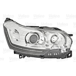 VALEO ORIGINAL PART 046878 Fari Sx per veicolo circolazione Dx CITROËN: C5 III Station Wagon, C5 3