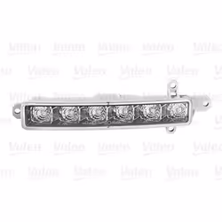 Frecce; VALEO; ORIGINAL PART; bilaterale, Paraurti con luce guida diurna LED; per PEUGEOT, CITROËN; 9812662180, 9812662180