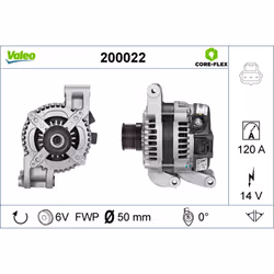 Generatore di corrente rotante VALEO 200022 - Vista aggiuntiva 4