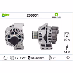 Generatore di corrente rotante VALEO 200031 - Vista aggiuntiva 4