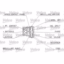 Interruttore del piantone dello sterzo VALEO 251312 - Vista aggiuntiva 4