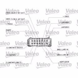 Interruttore del piantone dello sterzo VALEO 251439 - Vista aggiuntiva 4