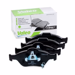 Kit pastiglie freno; VALEO; FIRST Assale anteriore Con contatto segnalazione usura senza lamierino anticigolío; per TOYOTA, D ...