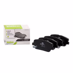 Kit pastiglie freno; VALEO; FIRST Assale posteriore Con contatto segnalazione usura senza lamierino anticigolío; per HYUNDAI, ...