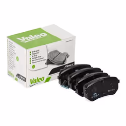 Kit pastiglie freno; VALEO; FIRST Assale posteriore Con contatto segnalazione usura senza lamierino anticigolío; per HYUNDAI, ...