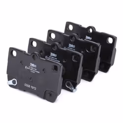 VALEO 301888 Kit pastiglie freno FIRST Assale posteriore Con contatto segnalazione usura senza lamierino anticigolío LEXUS: IS 2, GS III