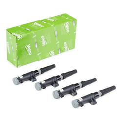 VALEO 402353 Bobina d'accensione 2 nero Bobina di accensione cavità candela, Tipo di raccordo SAE RENAULT: TRAFIC 2 Kasten, CLIO 2, CLIO 3