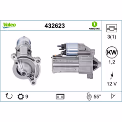 Indice: VAL432623. Morsetto: NO. Numero del Produttore: 432623. N° denti: 9. N° fori: 3. N° fori filettati: 1. Peso [kg]: 3,0 ...