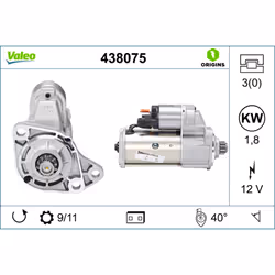 Indice: VAL438075. Morsetto: NO. Numero del Produttore: 438075. N° denti: 11. N° fori: 3. Peso [kg]: 3,99. Posizione /grado:  ...