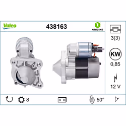 Indice: VAL438163. Morsetto: NO. Numero del Produttore: 438163. N° denti: 8. N° fori: 3. N° fori filettati: 3. Peso [kg]: 3,1 ...