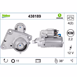 Indice: VAL438189. Morsetto: NO. Numero del Produttore: 438189. N° denti: 11. N° fori: 4. N° fori filettati: 2. Peso [kg]: 3, ...