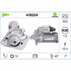 Indice: VAL438224. Morsetto: NO. Numero del Produttore: 438224. N° denti: 10. N° fori: 3. N° fori filettati: 3. Peso [kg]: 2, ...