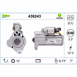 Indice: VAL438243. Morsetto: NO. Numero del Produttore: 438243. N° denti: 12. N° fori: 2. N° fori filettati: 1. Peso [kg]: 4, ...