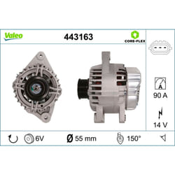 Generatore di corrente rotante VALEO 443163