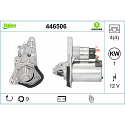 Motorino di avviamento VALEO ORIGINS NEW VALEO 446506