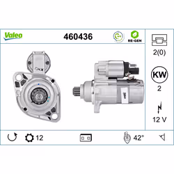 Flangia-ø [mm]: 75. Indice: VAL460436. Morsetto: NO. Numero del Produttore: 460436. N° denti: 12. N° fori: 2. Peso [kg]: 3,61 ...