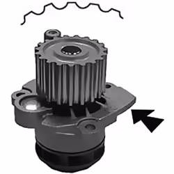 Valeo 506700 - pompa acqua - codici originali: audi: 045121011fv, 045121011fx, 45121011f, 045121011f, 045121011hx, 045121011h ...