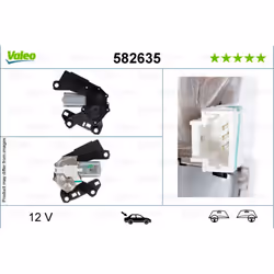 Lavacristalli, motore del tergicristallo VALEO 582635 - Vista aggiuntiva 5