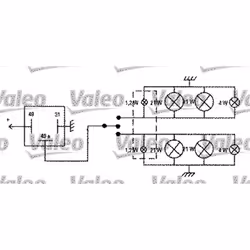 Unità lampeggiante VALEO 641422