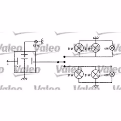 Unità lampeggiante VALEO 641426