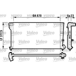 Radiatore, raffreddamento motore VALEO 731744