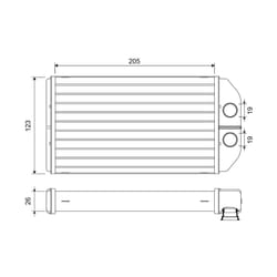 Scambiatore calore VALEO 811581