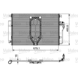 Condensatore, impianto di climatizzazione VALEO 812502