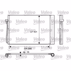 Indice: VAL817850. Larghezza della rete [mm]: 588. Lunghezza della rete [mm]: 421. Materiale: Alluminio. Numero del Produttor ...