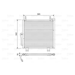 Condensatore, impianto di climatizzazione VALEO 822591