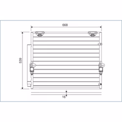 Articolo complementare/info integrativa 2: con essiccatore. Indice: VAL822621. Larghezza della rete [mm]: 668. Lunghezza dell ...