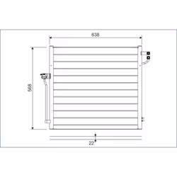 Articolo complementare/info integrativa 2: con essiccatore. Indice: VAL822623. Larghezza della rete [mm]: 638. Lunghezza dell ...