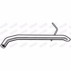 Tubo di scarico WALKER 10632 - Vista aggiuntiva 10
