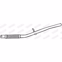 Tubo di scarico WALKER 17757 - Vista aggiuntiva 5